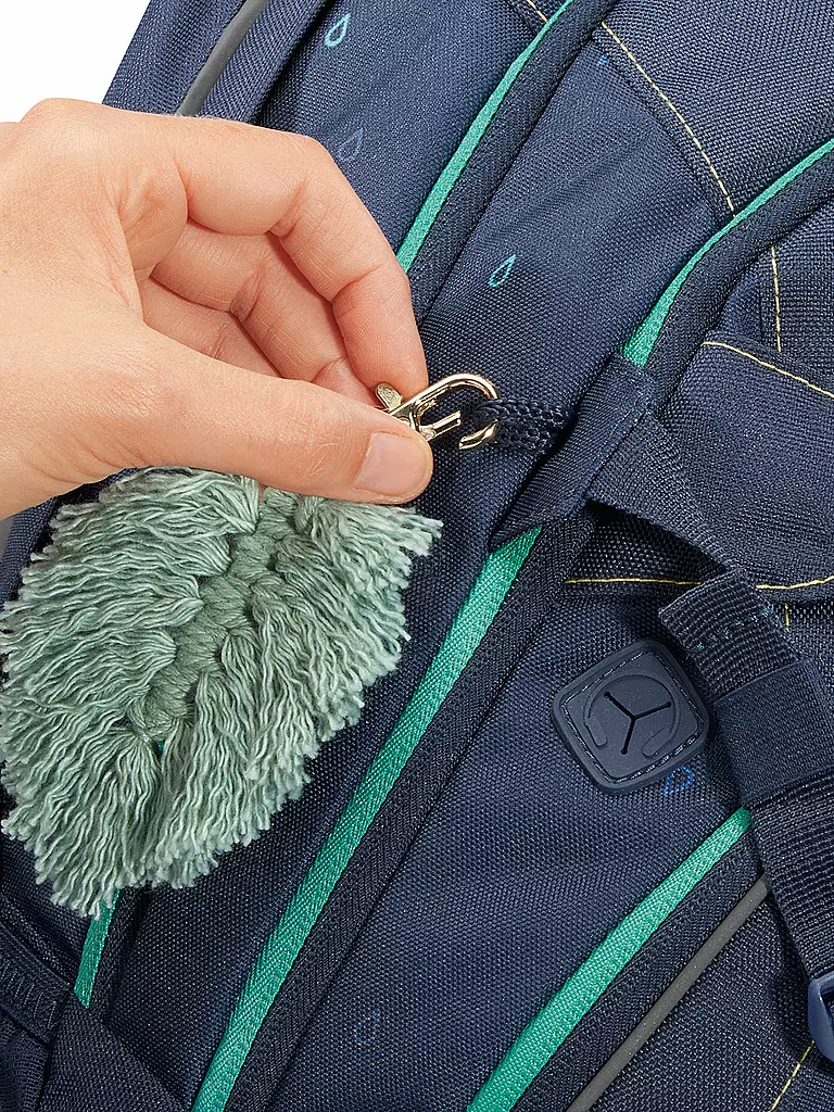 COOCAZOO | Sac à dos scolaire MATE Happy Raindrops | Bleu foncé