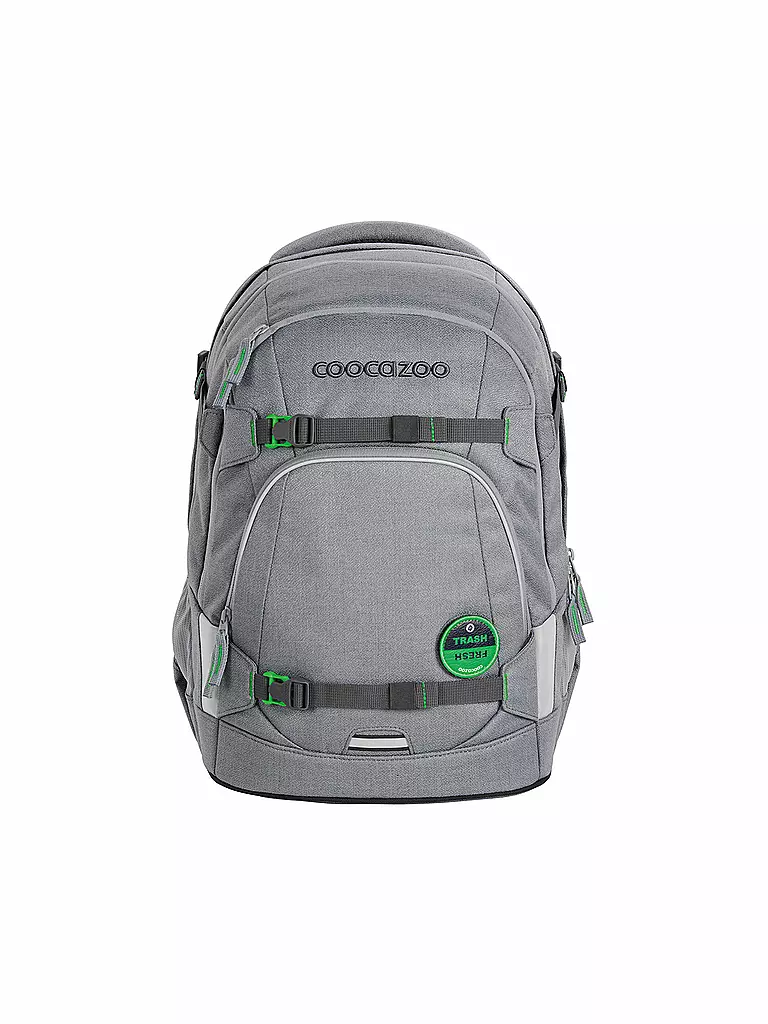 COOCAZOO | Sac à dos scolaire Mate Mixed Faded Silver Dust | Gris