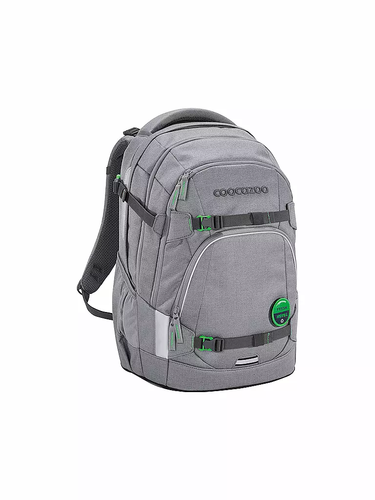 COOCAZOO | Sac à dos scolaire Mate Mixed Faded Silver Dust | Gris