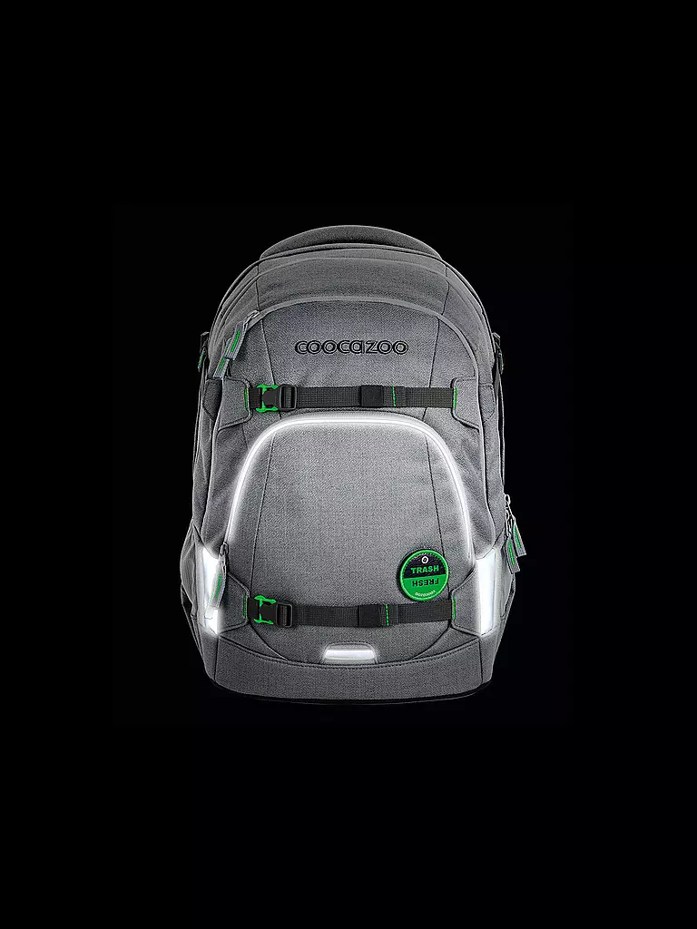 COOCAZOO | Sac à dos scolaire Mate Mixed Faded Silver Dust |