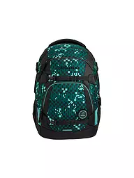 COOCAZOO | Sac à dos scolaire MATE Lime Stripe | Noir