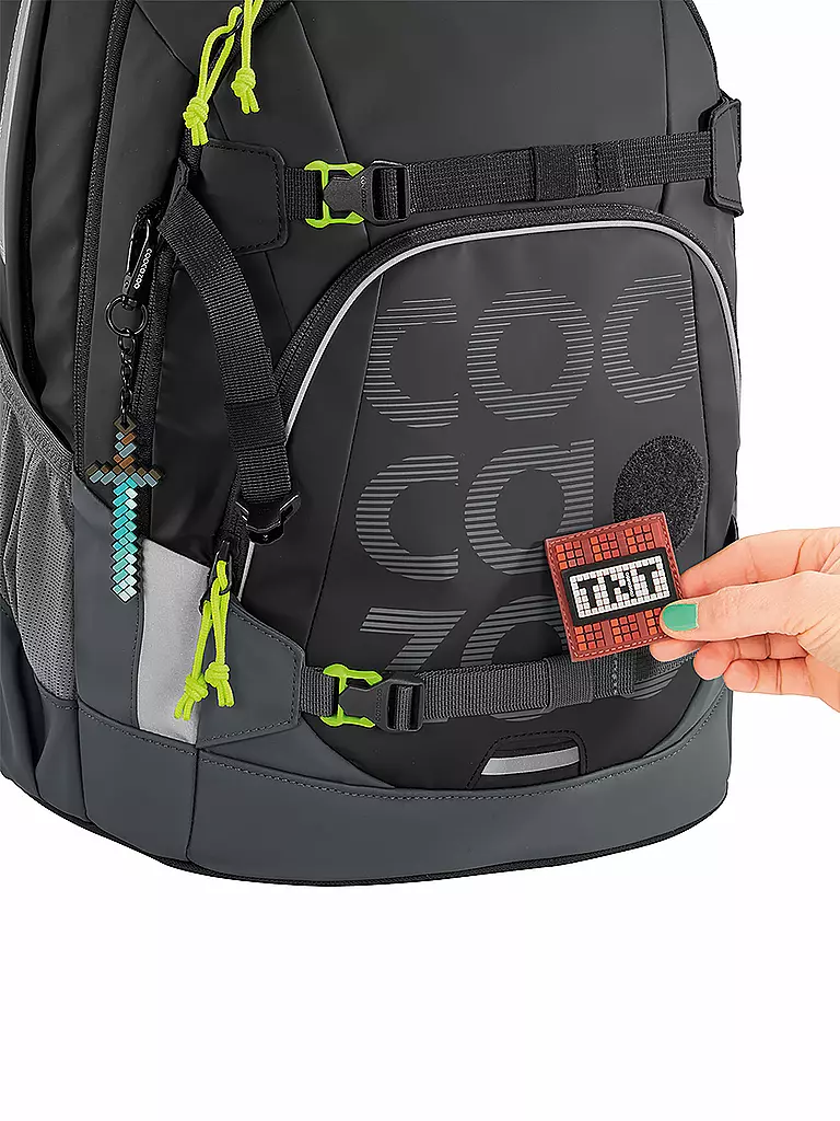 COOCAZOO | Sac à dos scolaire MATE Trap Black Thunder |