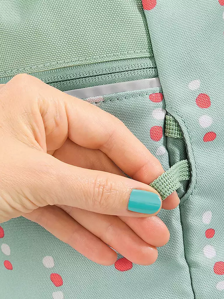 COOCAZOO | Sac de sport Dancing Dots | Menthe