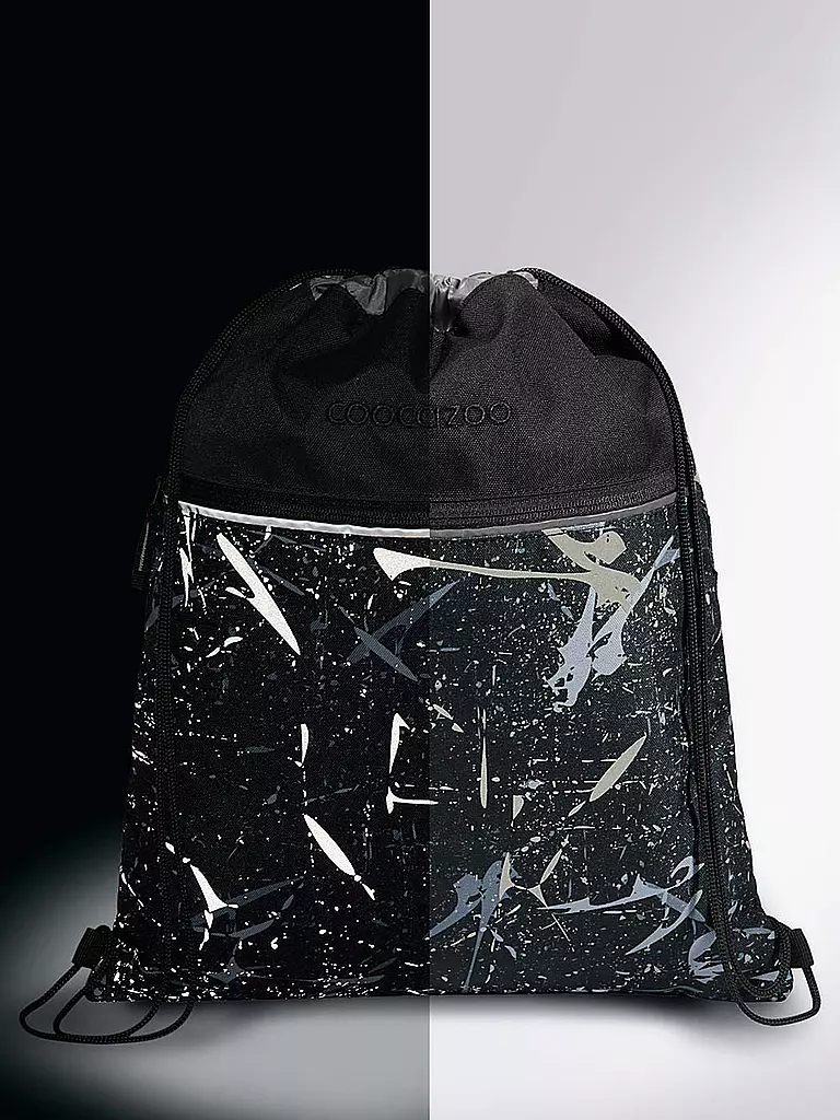 COOCAZOO | Sac de sport REFLECTIVE SPLASH | Noir