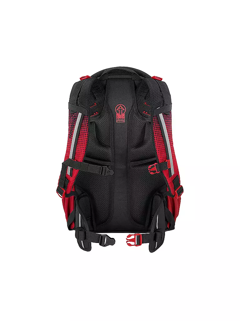 COOCAZOO | Schulrucksack MATE BLAZING FIRE  | Rouge