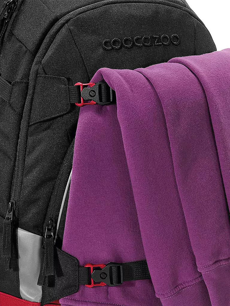 COOCAZOO | Schulrucksack MATE BLAZING FIRE  | Rouge