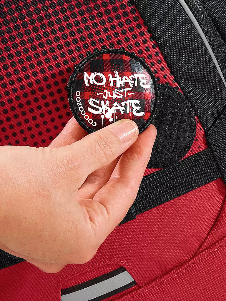 COOCAZOO | Schulrucksack MATE BLAZING FIRE  | Rouge