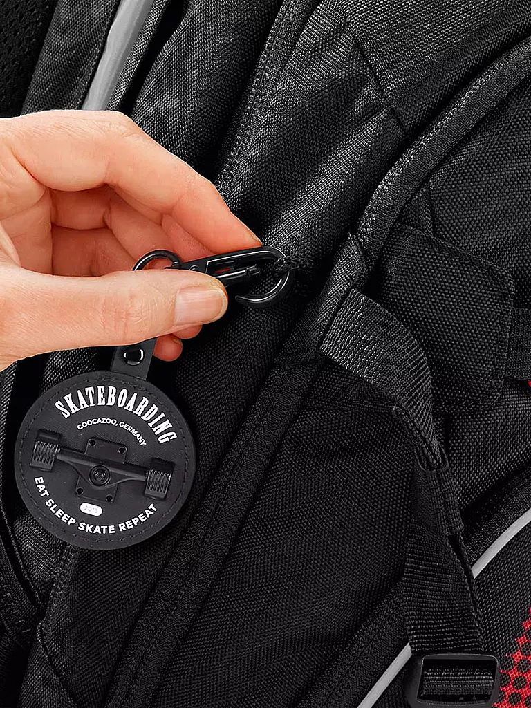 COOCAZOO | Schulrucksack MATE BLAZING FIRE  | Rouge