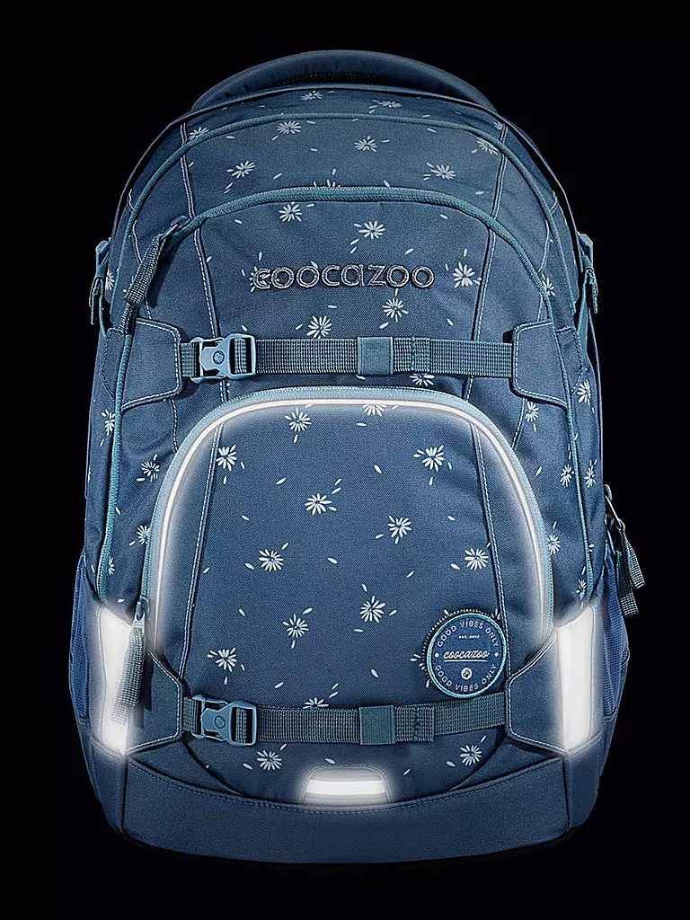 COOCAZOO | Schulrucksack MATE BLOOMY DAISY | Bleu