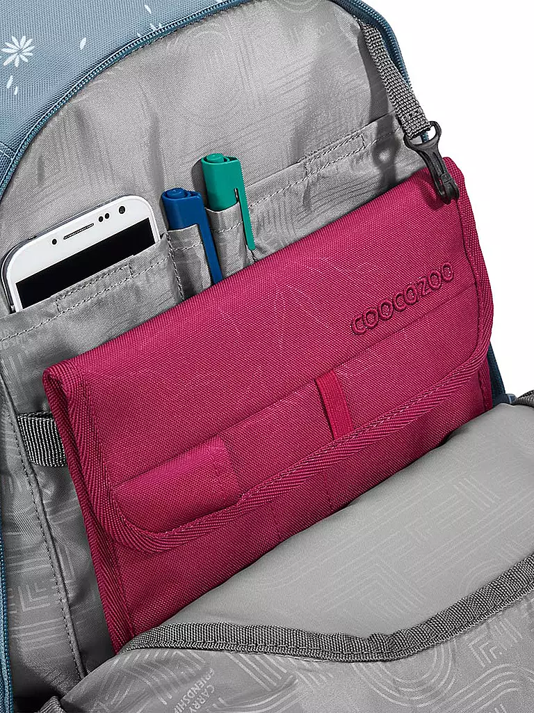 COOCAZOO | Schulrucksack MATE BLOOMY DAISY | Bleu