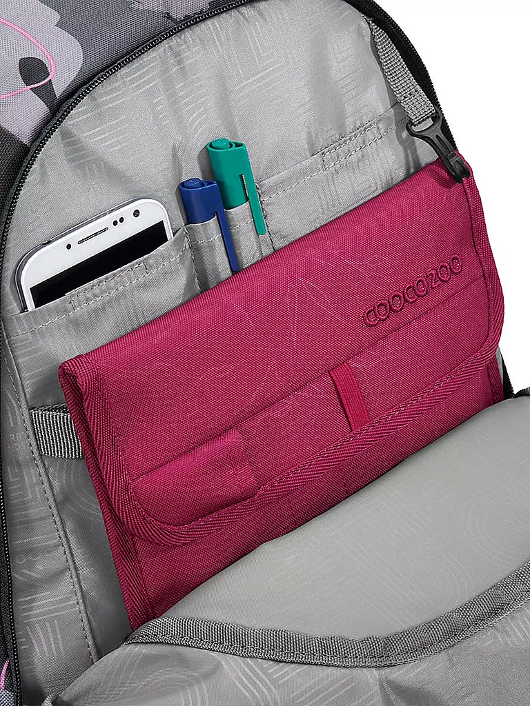 COOCAZOO | Schulrucksack MATE BUBBLE BRUSH | Gris