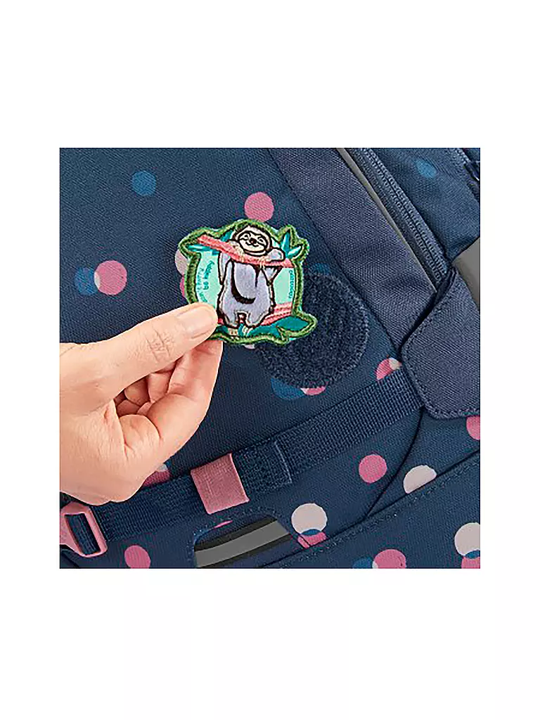 COOCAZOO | Schulrucksack MATE Bubble Dreams | Bleu foncé
