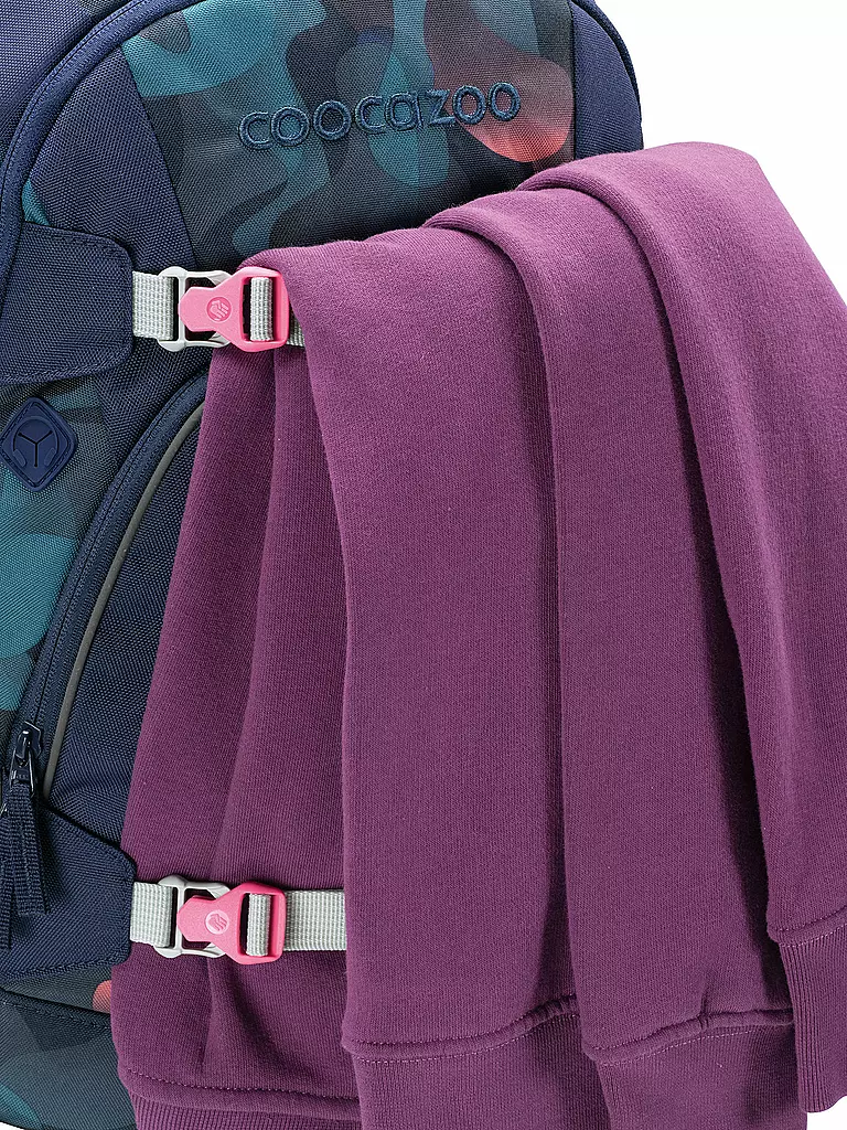COOCAZOO | Schulrucksack MATE Cloudy Peach | Bleu