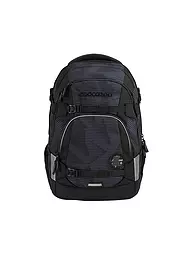 COOCAZOO | Sac à dos scolaire MATE Lime Stripe | Noir