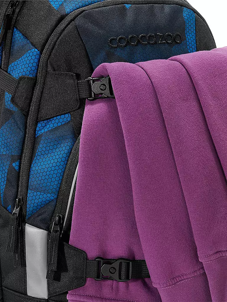 COOCAZOO | Schulrucksack MATE ELECTRIC ICE | Bleu foncé