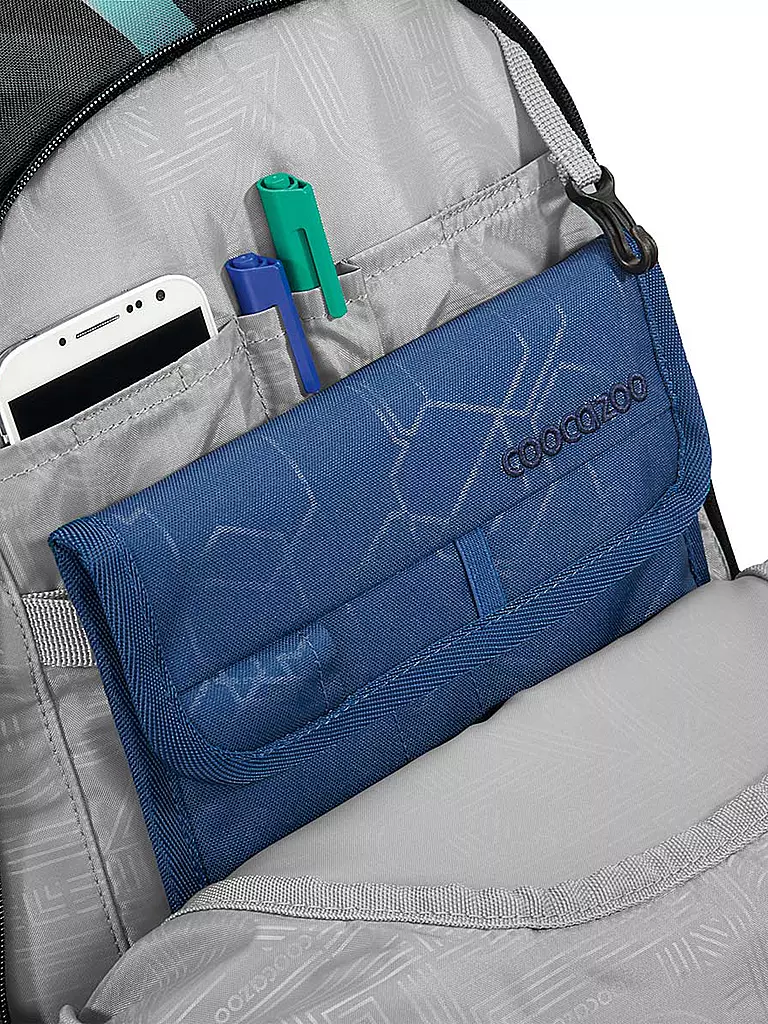 COOCAZOO | Schulrucksack MATE LASER LIGHTS | Noir