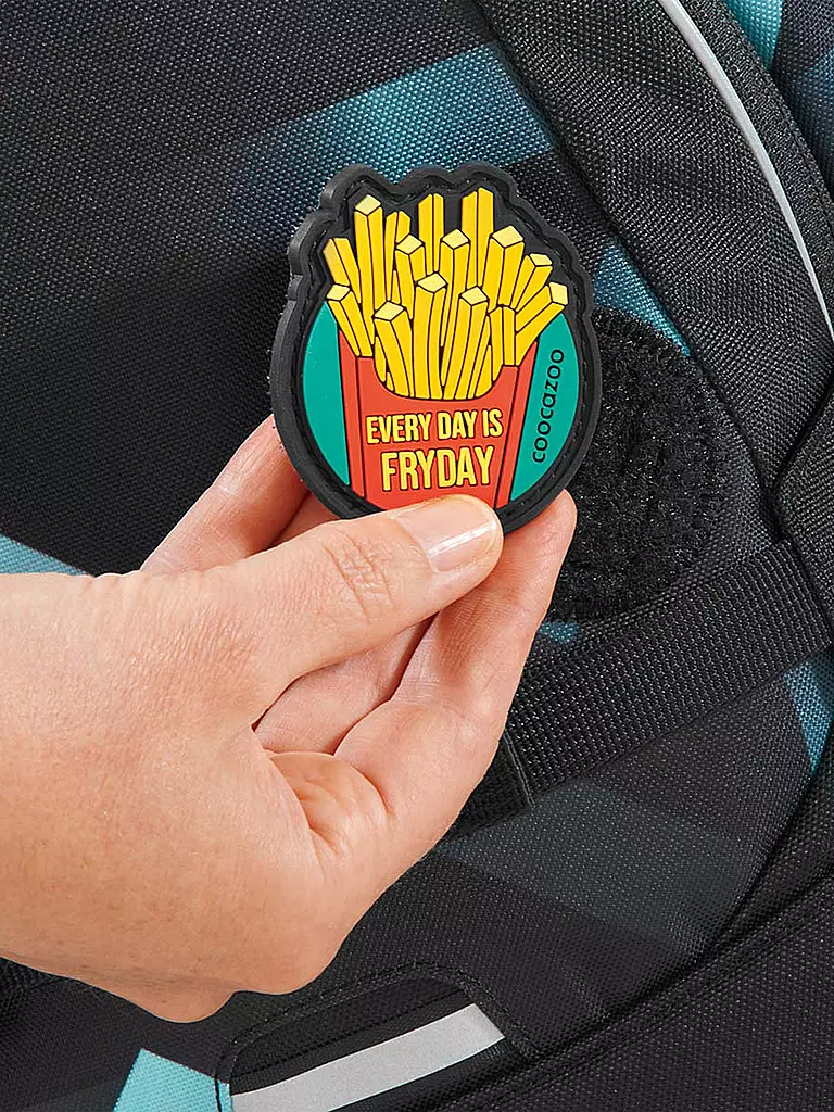 COOCAZOO | Schulrucksack MATE LASER LIGHTS | Noir