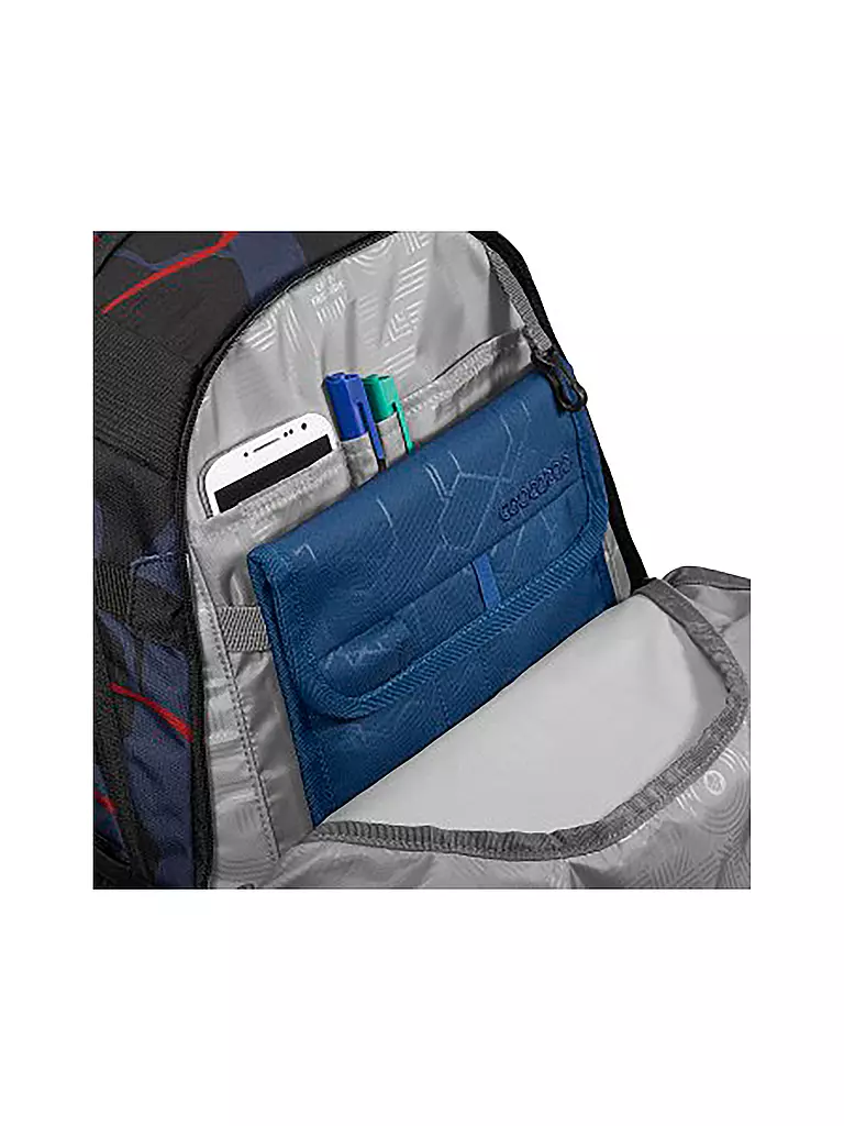 COOCAZOO | Schulrucksack MATE Lava Lines | Noir