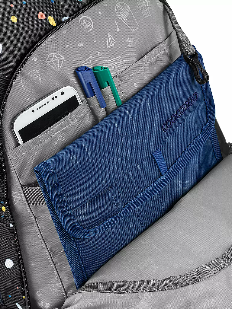 COOCAZOO | Schulrucksack MATE Sprinkled Candy | Noir
