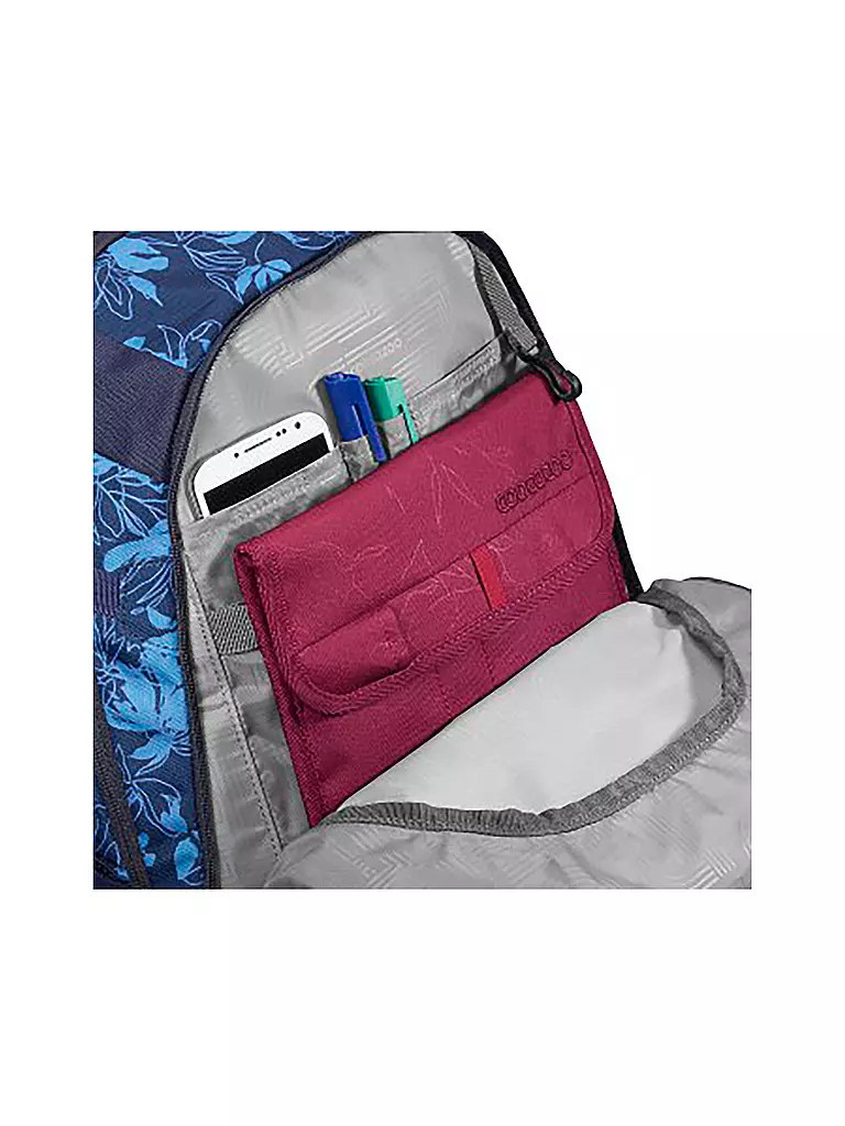 COOCAZOO | Schulrucksack MATE Tropical Night | Bleu