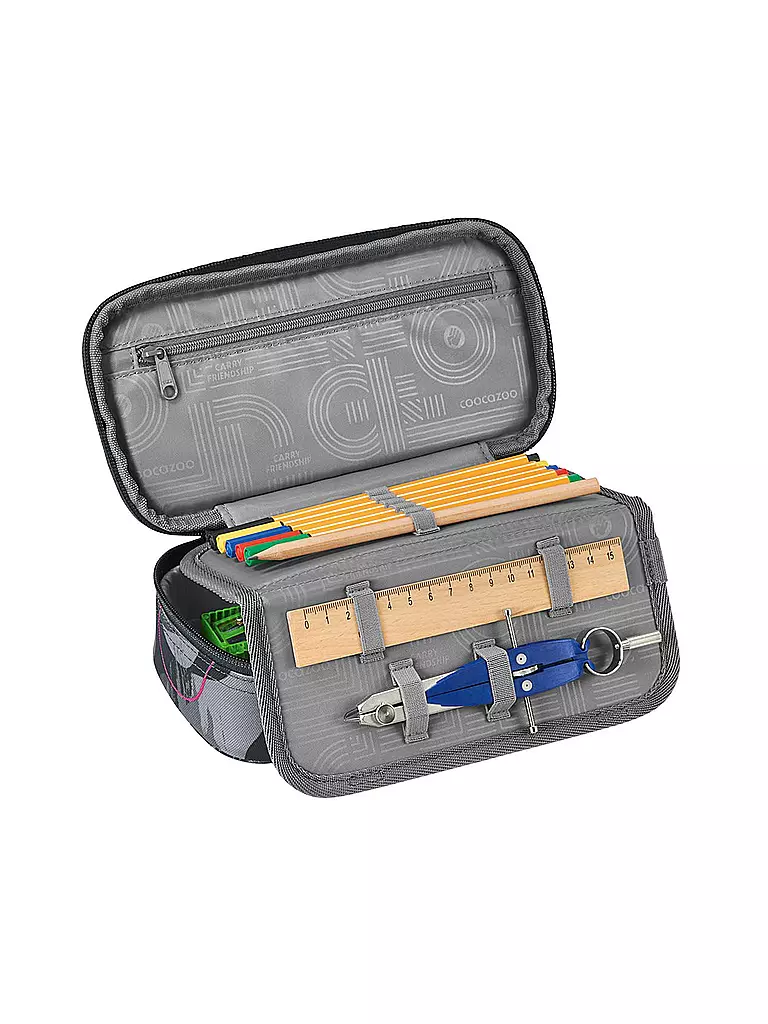 COOCAZOO | Trousse BUBBLE BRUSH | Gris