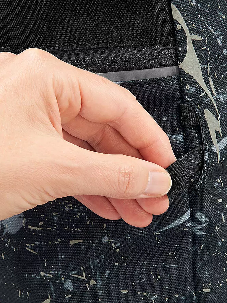 COOCAZOO | Turnbeutel REFLECTIVE SPLASH | Noir