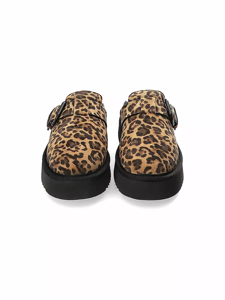 COPENHAGEN | Pantoletten SUEDE LEO | Marron