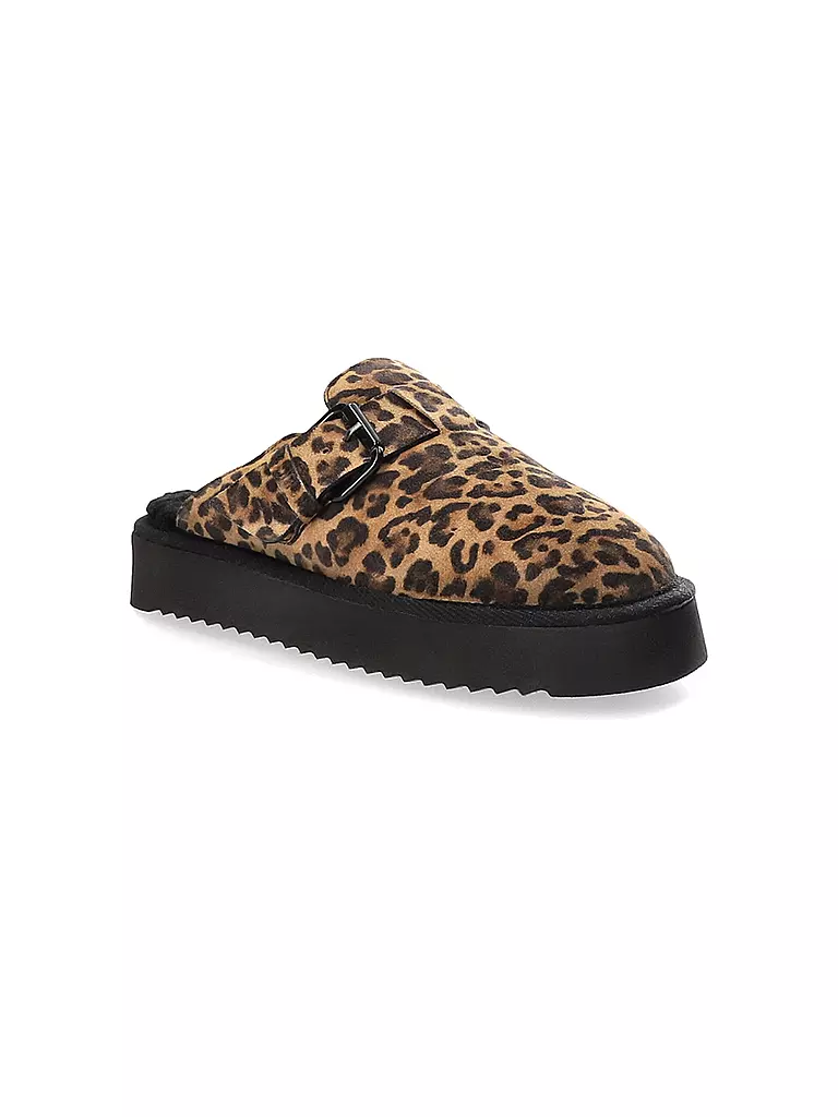 COPENHAGEN | Pantoletten SUEDE LEO | Marron