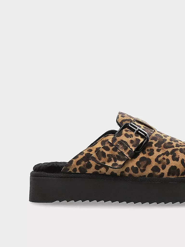 COPENHAGEN | Pantoletten SUEDE LEO | Marron