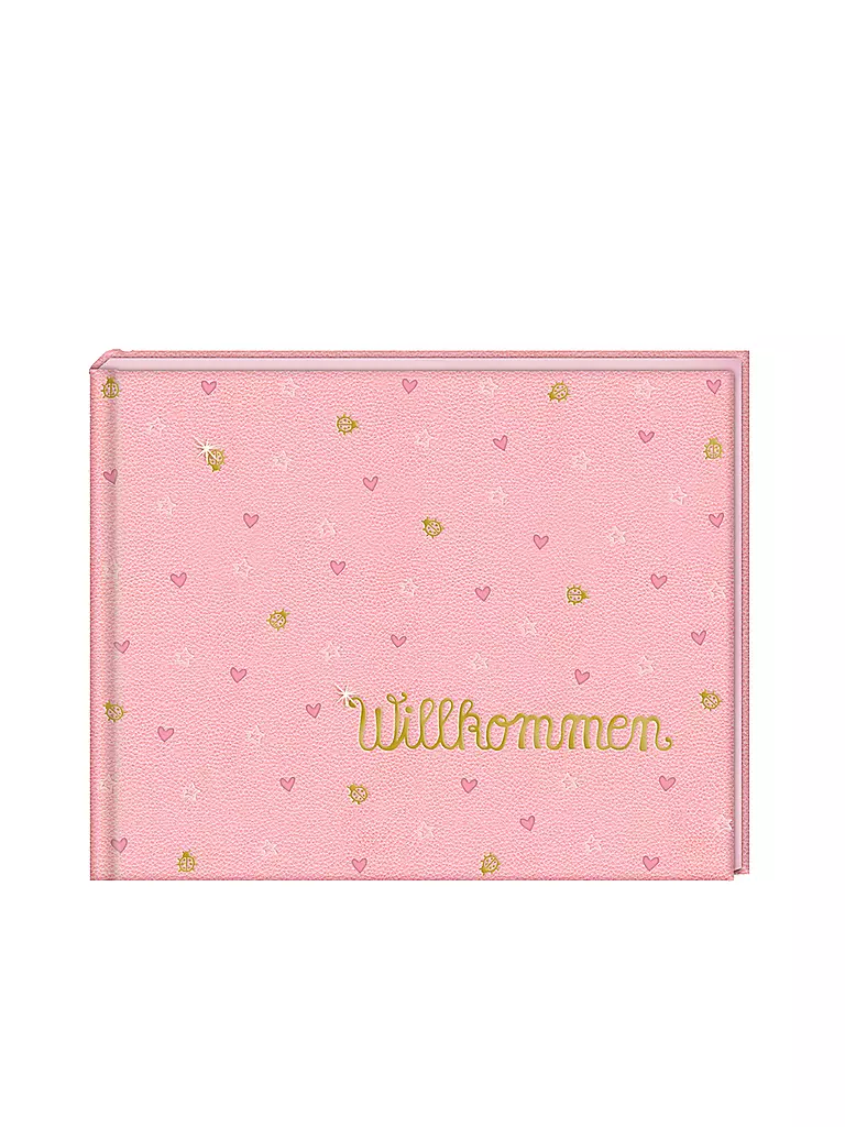 COPPENRATH VERLAG | Album de bébé - Bienvenue (Rose) | Aucune couleur