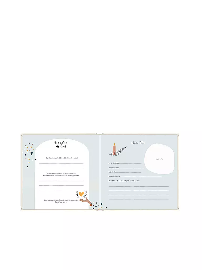 COPPENRATH VERLAG | Album de souvenirs - Ma Confirmation | Aucune couleur