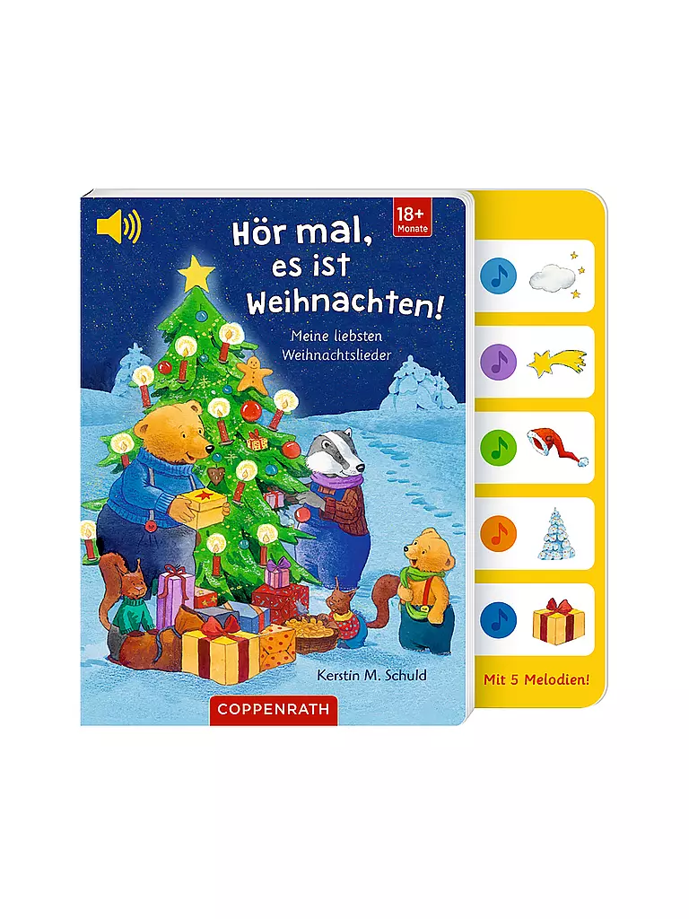 COPPENRATH VERLAG | Buch - Hör mal, es ist Weihnachten! Meine liebsten Weihnachtslieder | Aucune couleur