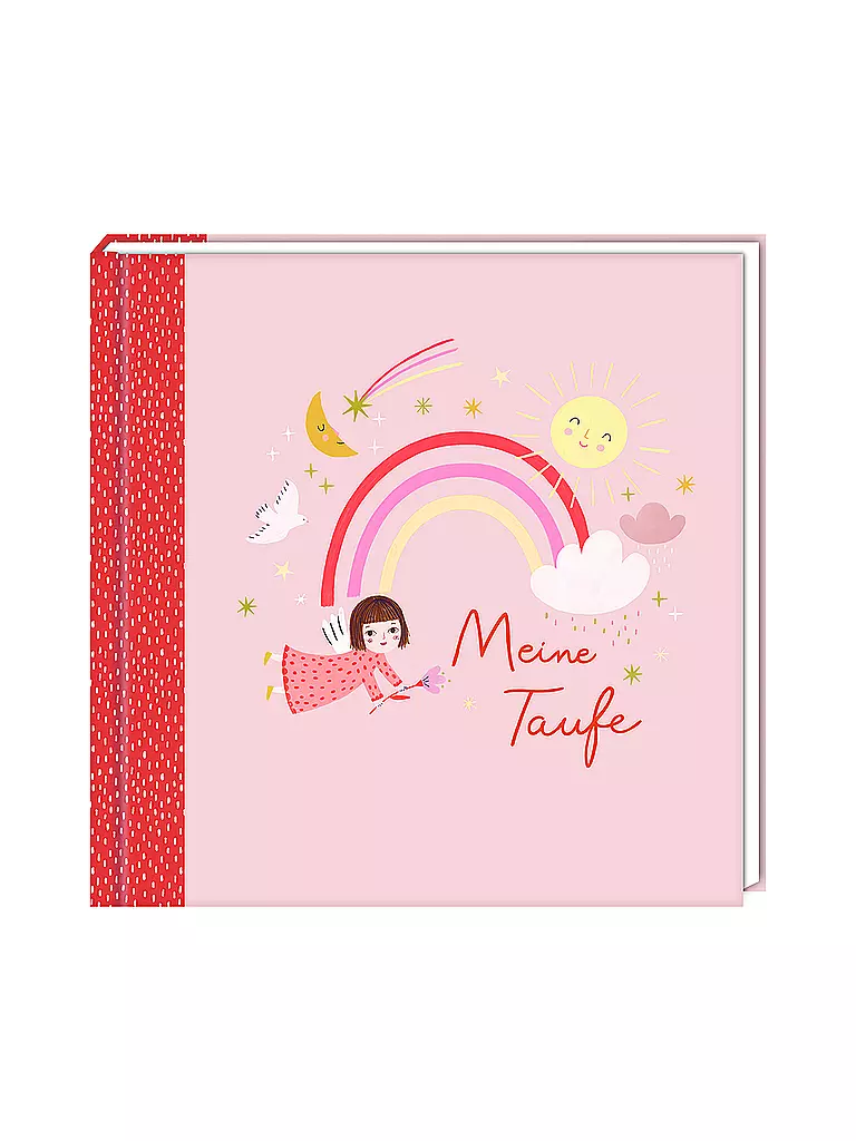 COPPENRATH VERLAG | Eintragalbum - Meine Taufe apricot | Rose