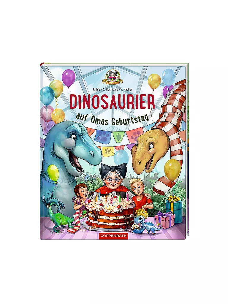 COPPENRATH VERLAG | Livre - Des dinosaures à l'anniversaire de grand-maman, Dominik Hochwald, Jörg Ihle | Aucune couleur