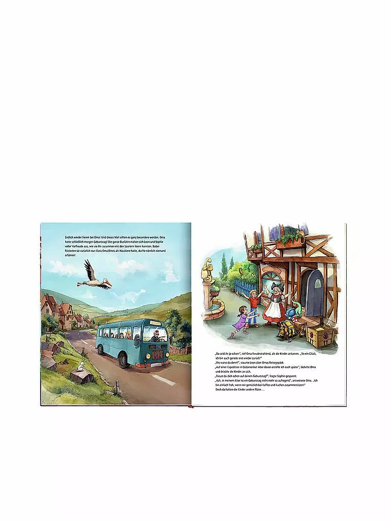 COPPENRATH VERLAG | Livre - Des dinosaures à l'anniversaire de grand-maman, Dominik Hochwald, Jörg Ihle | Aucune couleur