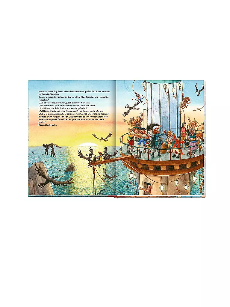 COPPENRATH VERLAG | Livre - Käpt'n Sharky - Der schwarze Korsar Käpt'n Sharky - Der schwarze Korsar | Aucune couleur