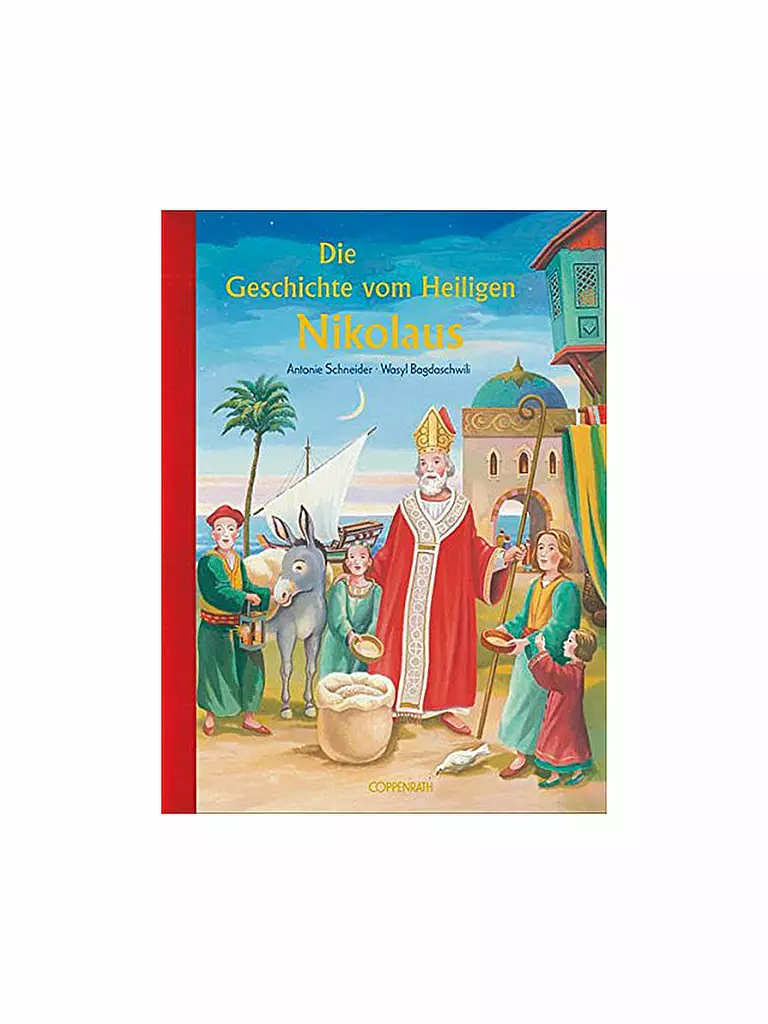 COPPENRATH VERLAG | Livre - L'histoire de Saint Nicolas (édition reliée) | Aucune couleur