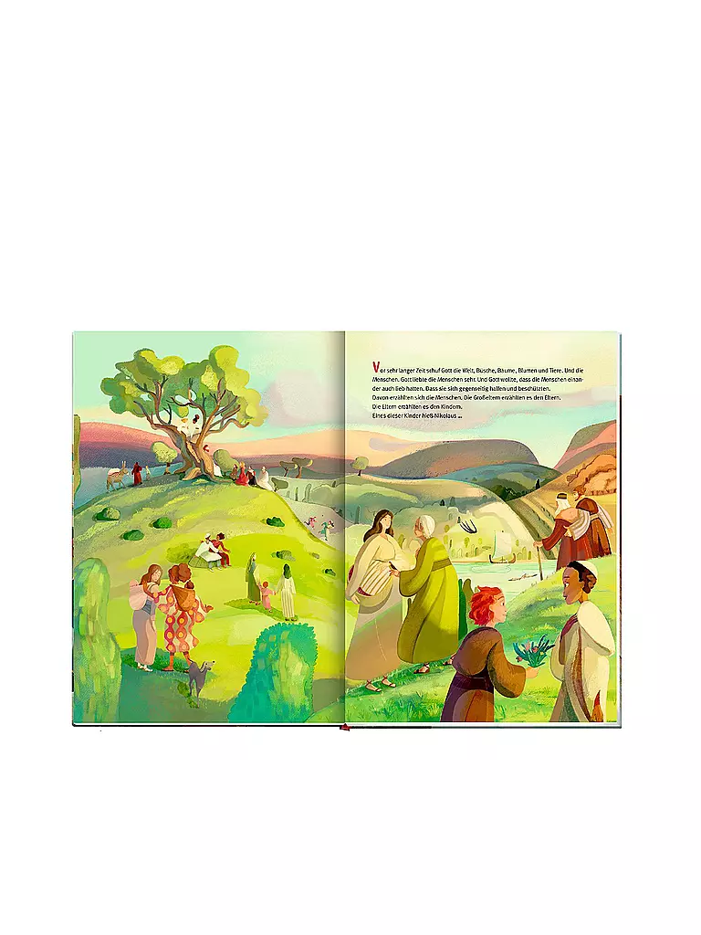 COPPENRATH VERLAG | Livre - L'histoire de Saint Nicolas | Aucune couleur