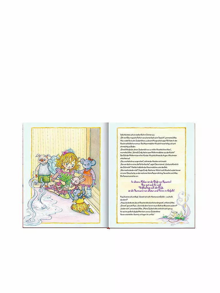 COPPENRATH VERLAG | Livre - Princesse Lillifee dans le jardin des parfums, Monika Finsterbusch | Aucune couleur