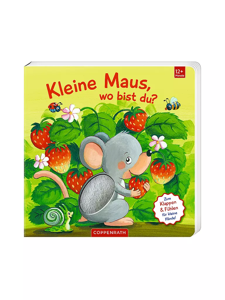 COPPENRATH VERLAG | Mon premier livre à toucher avec des trous : Petite souris, où es-tu ? | Aucune couleur