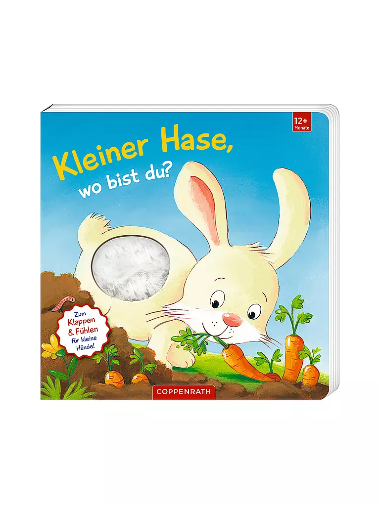 COPPENRATH VERLAG | Mon premier livre à toucher avec fenêtre : Petit lapin, où es-tu ? | Aucune couleur