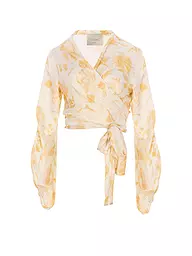 COSSAC | Wickelbluse | Crème