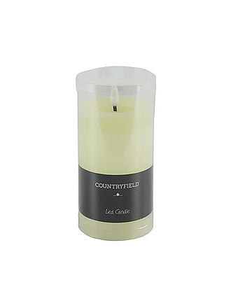 COUNTRYFIELD | Bougie pilier rustique LED Lyon M crème