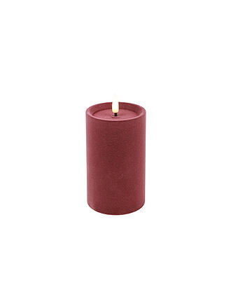 COUNTRYFIELD | Bougie LED VELVET Grande 7,5x12,5cm Rose