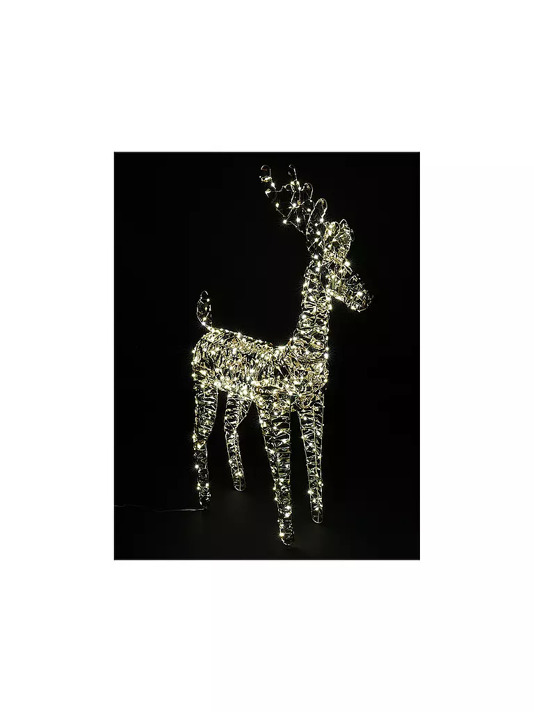 COUNTRYFIELD | LED Cerf 50x19x80cm Bling Medium Or | gold