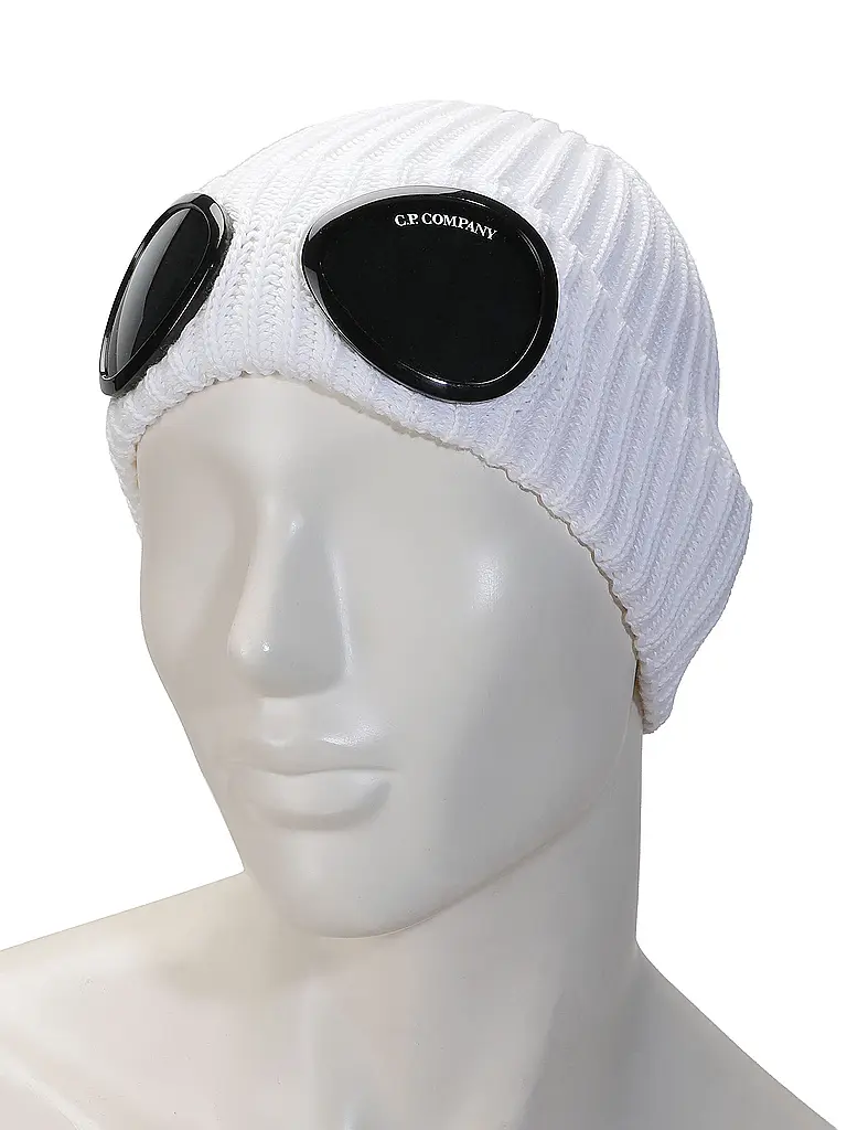 CP COMPANY | Bonnet - Bonnet GOOGLES | weiss