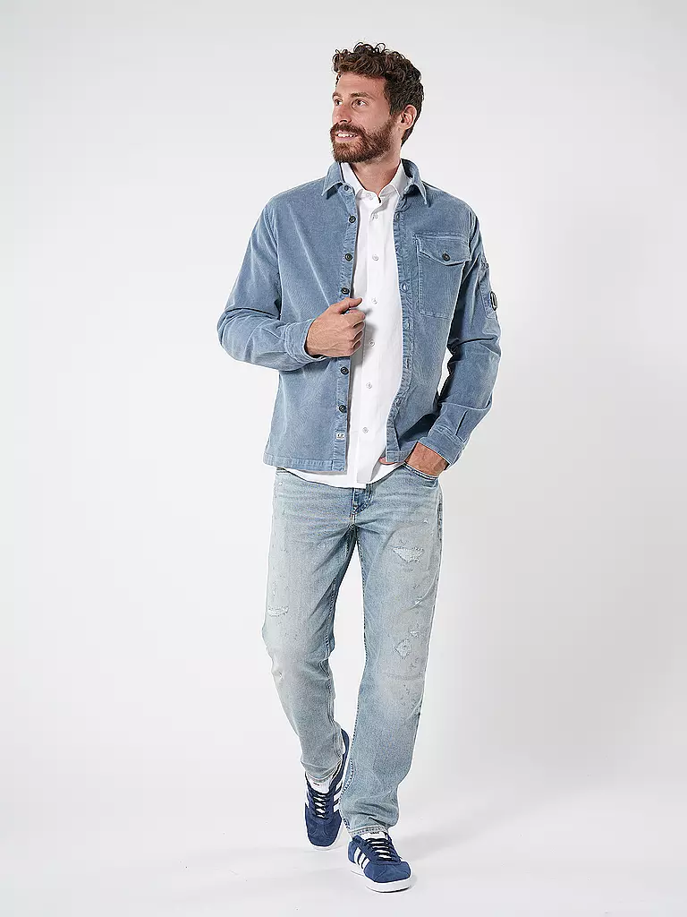 CP COMPANY | Cordhemd | Bleu clair