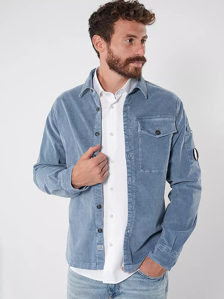 CP COMPANY | Cordhemd | Bleu clair