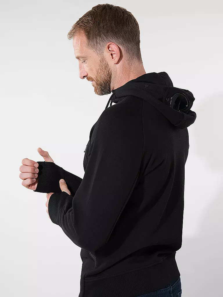 CP COMPANY | Sweatjacke GOGGLES | Noir