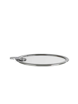 CRISTEL FRANCE | Couvercle en verre plat avec bord en métal 18cm